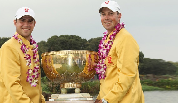 В 2011 году победила команда США в составе Гэри Вудланд (Gary Woodland) и Мэтт Кучар (Matt Kuchar). Фото europeantour.com