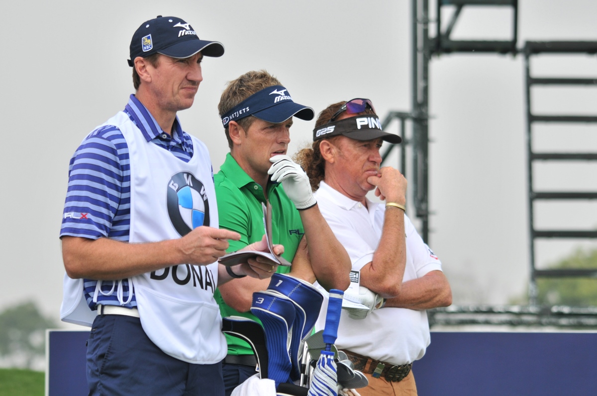 Люк Дональд (Luke Donald) и Мигель Анхель Хименес(Miguel Angel Jimenez)